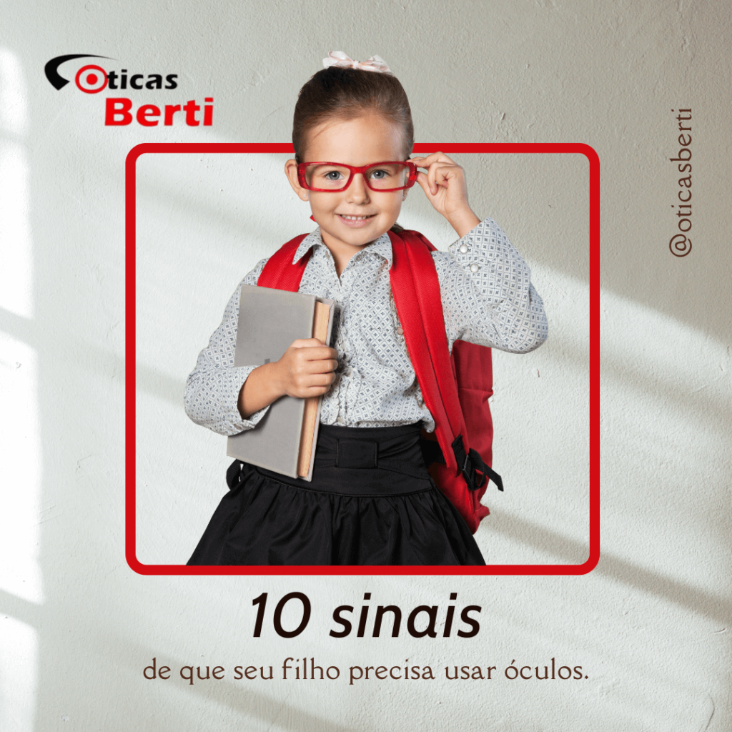 Sinais de Problemas de Visão em Crianças