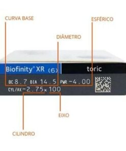 Alternative view of Biofinity Tórica XR
